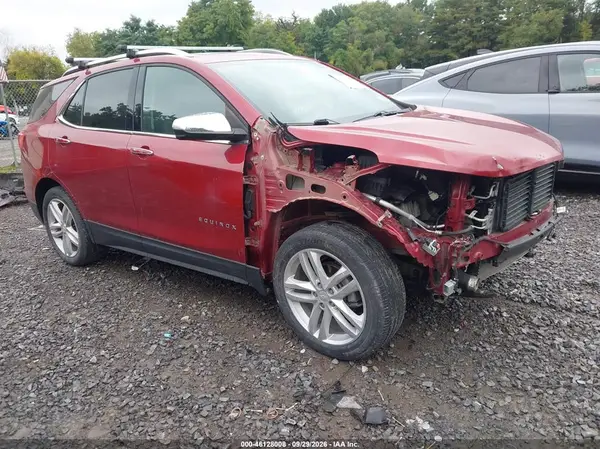 3GNAXVEV1JL124162 — 2018 Chevrolet Equinox, Передняя часть (Front End), фото до ремонта