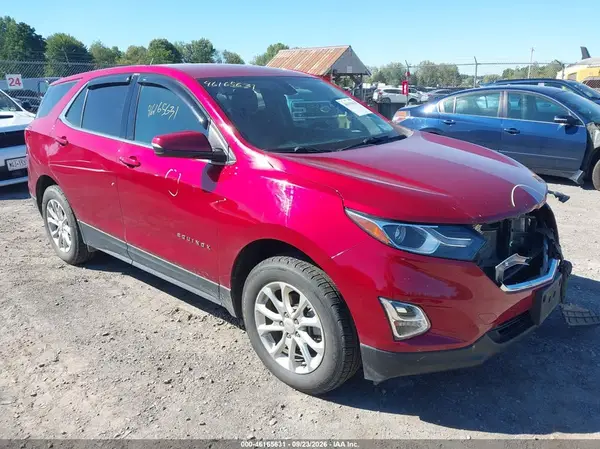 2GNAXSEV1J6350415 — 2018 Chevrolet Equinox, Передняя часть (Front End), фото до ремонта