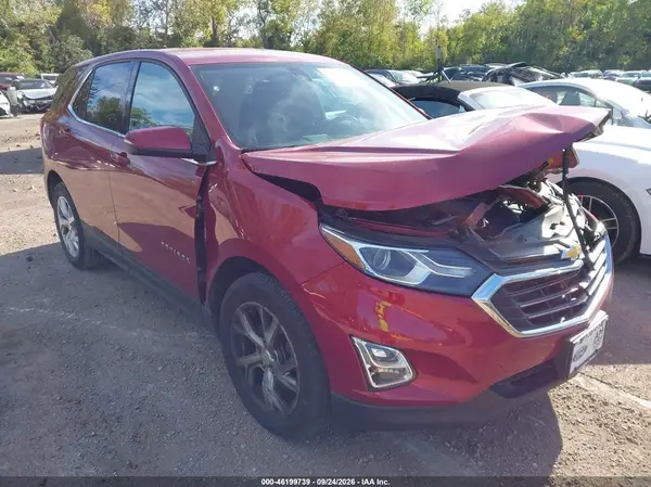 2GNAXTEX0J6146678 — 2018 Chevrolet Equinox, Передняя часть (Front End), фото до ремонта