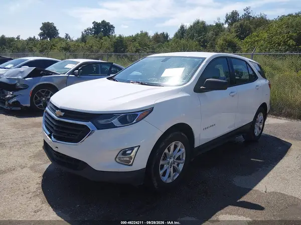 3GNAXHEV6JL381237 — 2018 Chevrolet Equinox, фото 2 с аукциона IAAI, Передняя часть