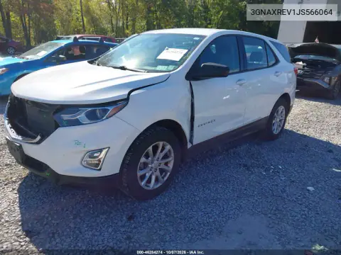 2018 Chevrolet Equinox Ls VIN 3GNAXREV1JS566064 фото 3
