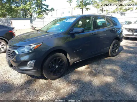 2018 Chevrolet Equinox Ls VIN 2GNAXREV2J6276320 фото 3