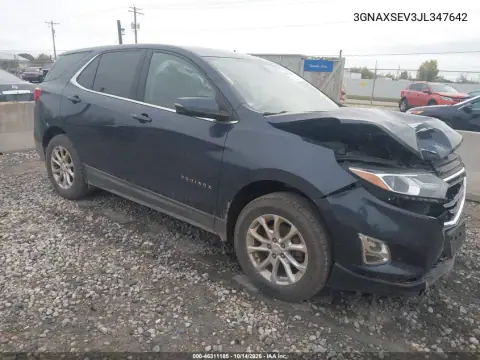 3GNAXSEV3JL347642 — 2018 Chevrolet Equinox, Повреждения со всех сторон, фото до ремонта