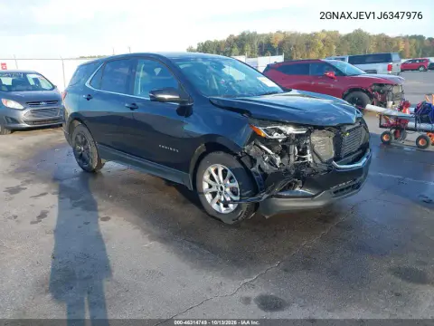 2018 Chevrolet Equinox Lt VIN 2GNAXJEV1J6347976 фото 2