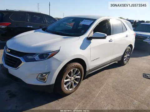 2018 Chevrolet Equinox Lt VIN 3GNAXSEV1JS573345 фото 3