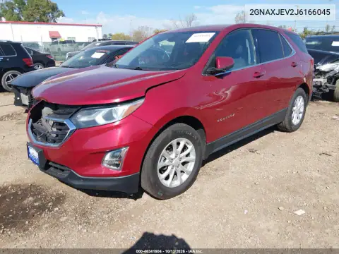 2GNAXJEV2J6166045 — 2018 Chevrolet Equinox, фото 3 с аукциона IAAI, Передняя часть