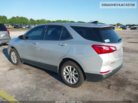 2018 Chevrolet Equinox Ls VIN 2GNAXHEV4J6145108 фото 4