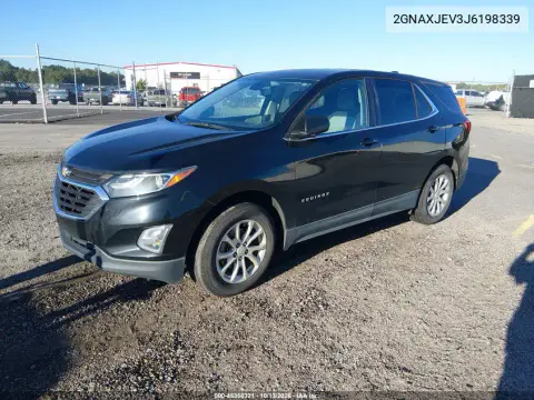 2018 Chevrolet Equinox Lt VIN 2GNAXJEV3J6198339 фото 2