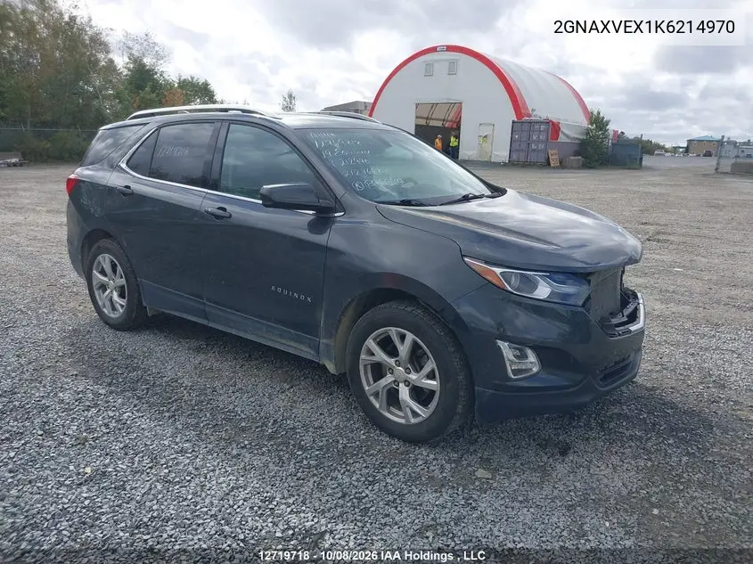 2GNAXVEX1K6214970 — 2019 Chevrolet Equinox, фото 2 с аукциона IAAI 20.10.2026, Передняя часть