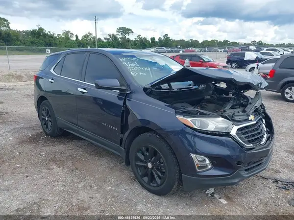 3GNAXKEV3KS525430 — 2019 Chevrolet Equinox, Передняя часть (Front End), фото до ремонта