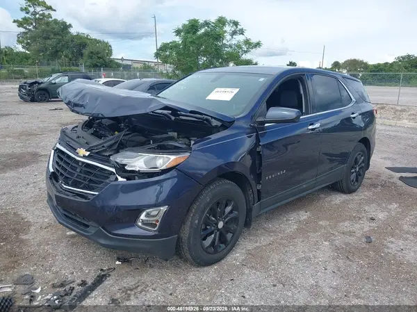 3GNAXKEV3KS525430 — 2019 Chevrolet Equinox, фото 2 с аукциона IAAI, Передняя часть