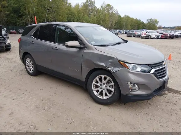 3GNAXUEV5KS523593 — 2019 Chevrolet Equinox, Передняя часть справа (Right Front), фото до ремонта