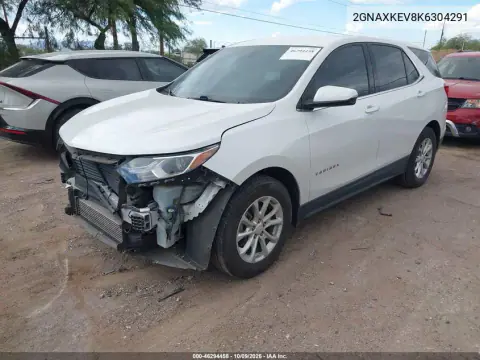 2019 Chevrolet Equinox Lt VIN 2GNAXKEV8K6304291 фото 3