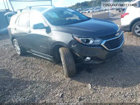 2GNAXKEV8K6133459 — 2019 Chevrolet Equinox, Передняя часть, фото до ремонта