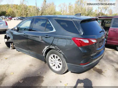 3GNAXKEV9KS640842 — 2019 Chevrolet Equinox, фото 4 с аукциона IAAI, Боковая часть