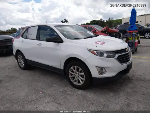 2GNAXSEV2K6210889 — 2019 Chevrolet Equinox, Повреждения со всех сторон, фото до ремонта