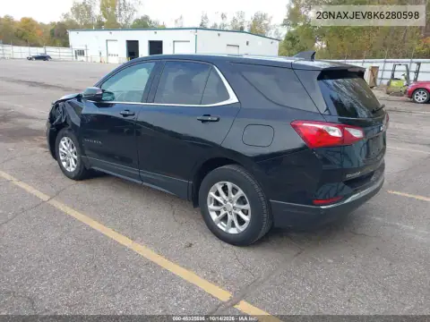 2GNAXJEV8K6280598 — 2019 Chevrolet Equinox, фото 4 с аукциона IAAI, Передняя часть слева