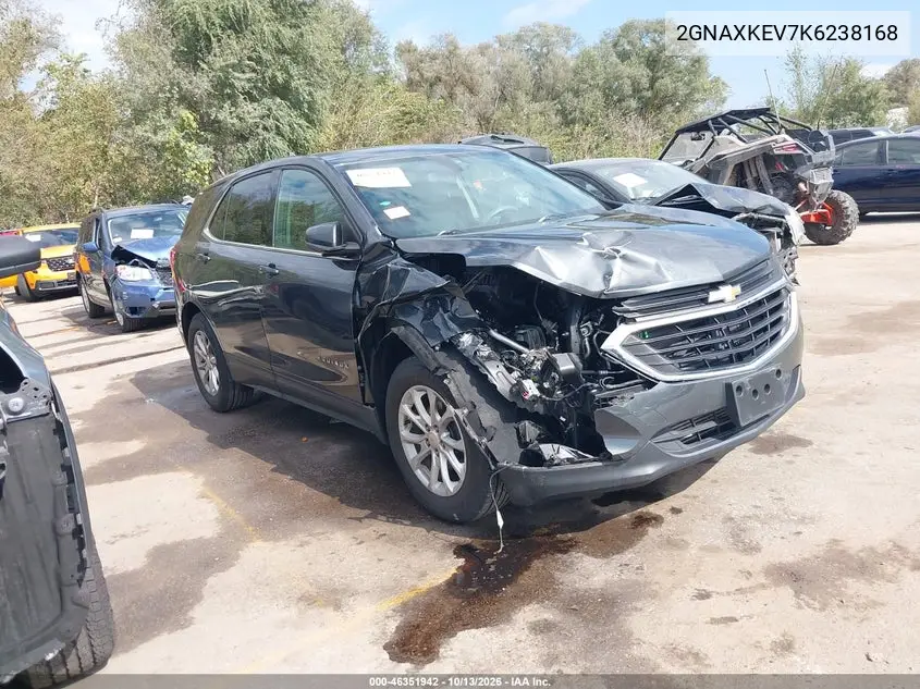 2GNAXKEV7K6238168 — 2019 Chevrolet Equinox, фото 2 с аукциона IAAI, Передняя часть