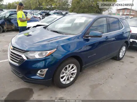 2GNAXJEV2K6248553 — 2019 Chevrolet Equinox, фото 3 с аукциона IAAI, Естественный износ