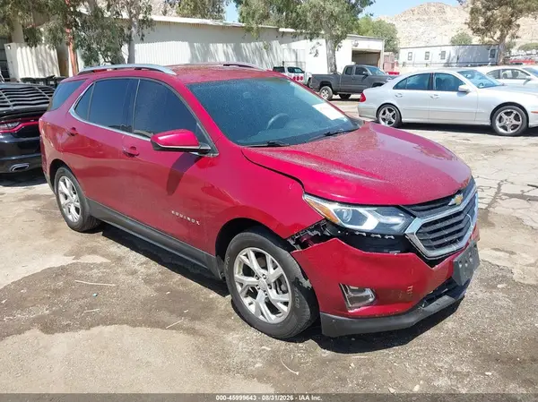 2GNAXLEX1L6258070 Chevrolet Equinox 2020 — повреждение Передняя часть, фото до ремонта