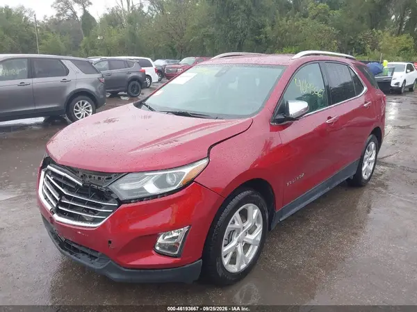 3GNAXNEV0LS617131 — 2020 Chevrolet Equinox, фото 2 с аукциона IAAI, Передняя часть