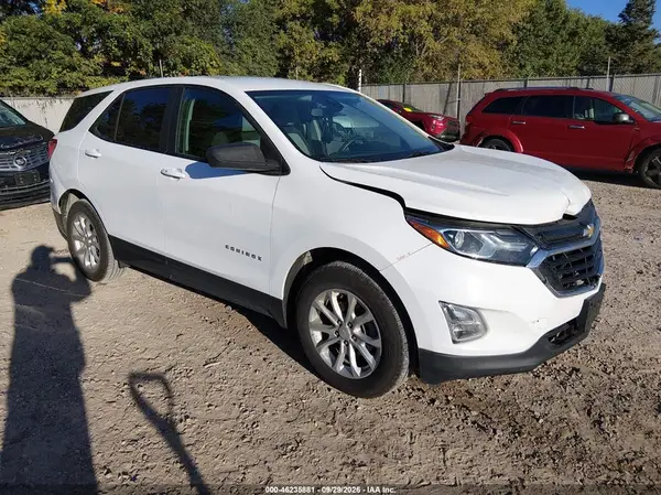3GNAX5EV2LS615171 — 2020 Chevrolet Equinox, Передняя часть (Front End), фото до ремонта
