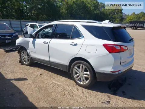 2020 Chevrolet Equinox Awd Premier 1.5L Turbo VIN 3GNAXXEV4LS680924 фото 3