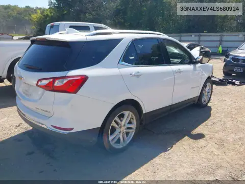 2020 Chevrolet Equinox Awd Premier 1.5L Turbo VIN 3GNAXXEV4LS680924 фото 4