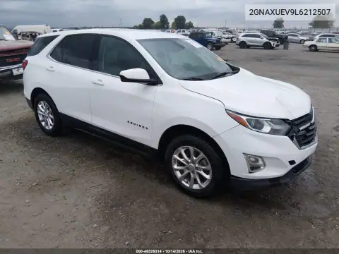 2GNAXUEV9L6212507 — 2020 Chevrolet Equinox, Передняя часть, фото до ремонта