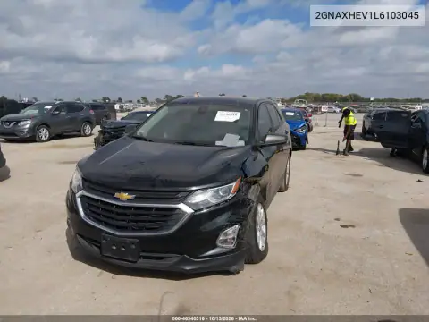 2020 Chevrolet Equinox Fwd Ls VIN 2GNAXHEV1L6103045 фото 3