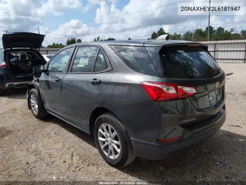 2GNAXHEV2L6181947 — 2020 Chevrolet Equinox, фото 4 с аукциона IAAI, Передний левый