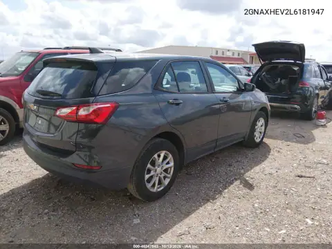 2GNAXHEV2L6181947 — 2020 Chevrolet Equinox, фото 5 с аукциона IAAI, Передний левый