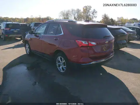 2GNAXNEV7L6280083 — 2020 Chevrolet Equinox, фото 4 с аукциона IAAI, Передняя часть