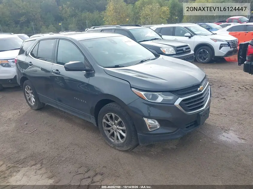 2GNAXTEV1L6124447 — 2020 Chevrolet Equinox, фото 2 с аукциона IAAI, Естественный износ