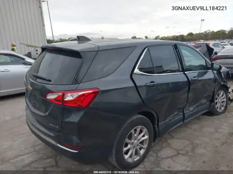 3GNAXUEV9LL184221 — 2020 Chevrolet Equinox, фото 4 с аукциона IAAI, Повреждения со всех сторон