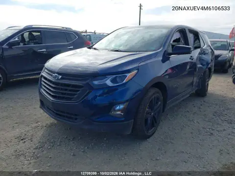 2021 Chevrolet Equinox VIN 2GNAXUEV4M6106533 фото 3