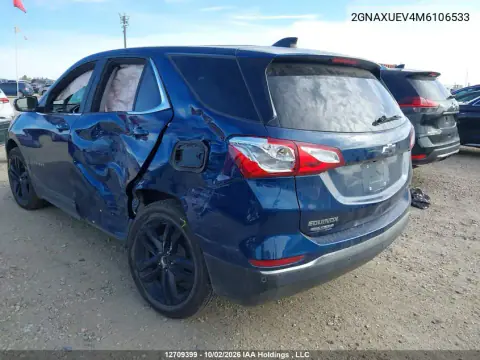 2021 Chevrolet Equinox VIN 2GNAXUEV4M6106533 фото 4