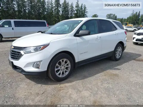 2021 Chevrolet Equinox Fwd Ls VIN 3GNAXHEV2MS156873 фото 3