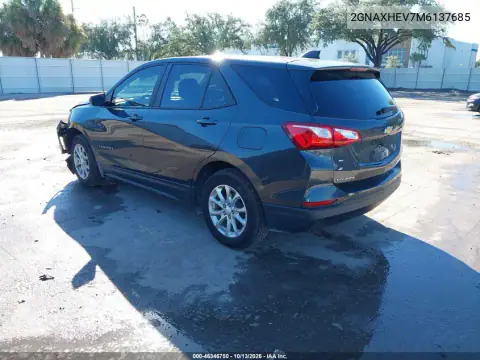 2GNAXHEV7M6137685 — 2021 Chevrolet Equinox, фото 3 с аукциона IAAI, Передняя часть