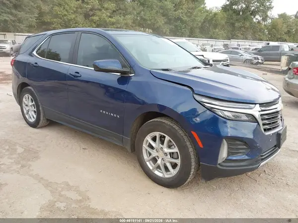 3GNAXKEV4NL127268 — 2022 Chevrolet Equinox, Передняя и задняя части (Front & Rear), фото до ремонта