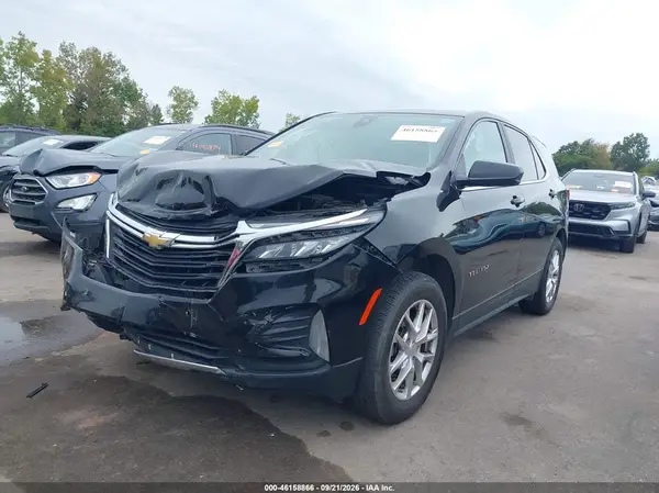 3GNAXUEVXNL291880 — 2022 Chevrolet Equinox, фото 2 с аукциона IAAI 08.10.2026, Передняя часть