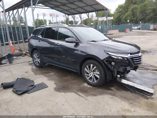 3GNAXNEV8NS202867 — 2022 Chevrolet Equinox, Передняя часть (Front End), фото до ремонта