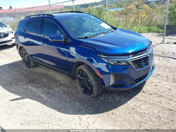 3GNAXWEV3NS237578 — 2022 Chevrolet Equinox, Передняя часть слева (Left Front), фото до ремонта