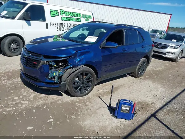 2022 CHEVROLET EQUINOX VIN 3GNAXWEV3NS237578 фото 2