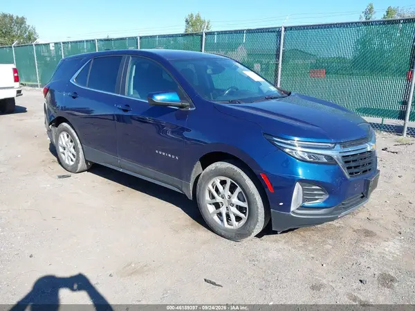 3GNAXUEVXNL144961 — 2022 Chevrolet Equinox, Задняя часть (Rear), фото до ремонта