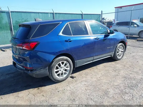 3GNAXUEVXNL144961 — 2022 Chevrolet Equinox, фото 4 с аукциона IAAI, Задняя часть