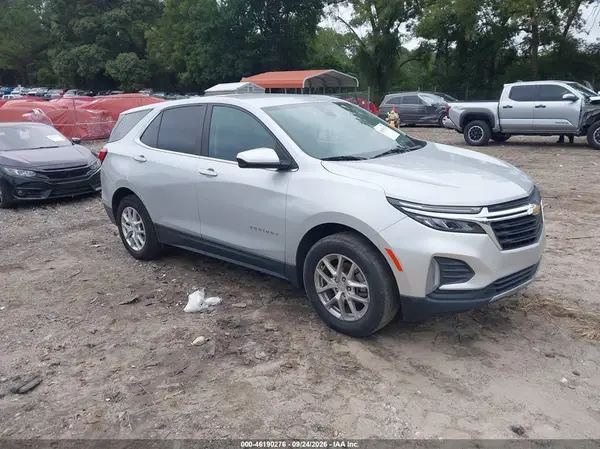 3GNAXUEV8NL102532 — 2022 Chevrolet Equinox, Передняя часть (Front End), фото до ремонта