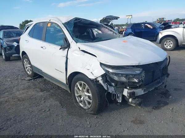 3GNAXKEV9NL194769 — 2022 Chevrolet Equinox, Биологическая или химическая опасность (Biohazard), фото до ремонта