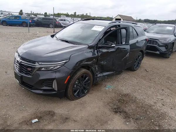 3GNAXMEV8NS107753 — 2022 Chevrolet Equinox, фото 2 с аукциона IAAI, Левый бок