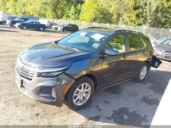 3GNAXKEV6NS192130 — 2022 Chevrolet Equinox, фото 2 с аукциона IAAI, Задняя часть